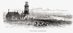 Nantucket Lighthouse, Massachusetts, ca. 1870, fra 